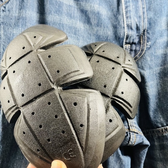 BILT IRON WORKERS Welding Jeans Reinforced w Kevlar 0398 Knee Pads Size 36 - Picture 4 of 12